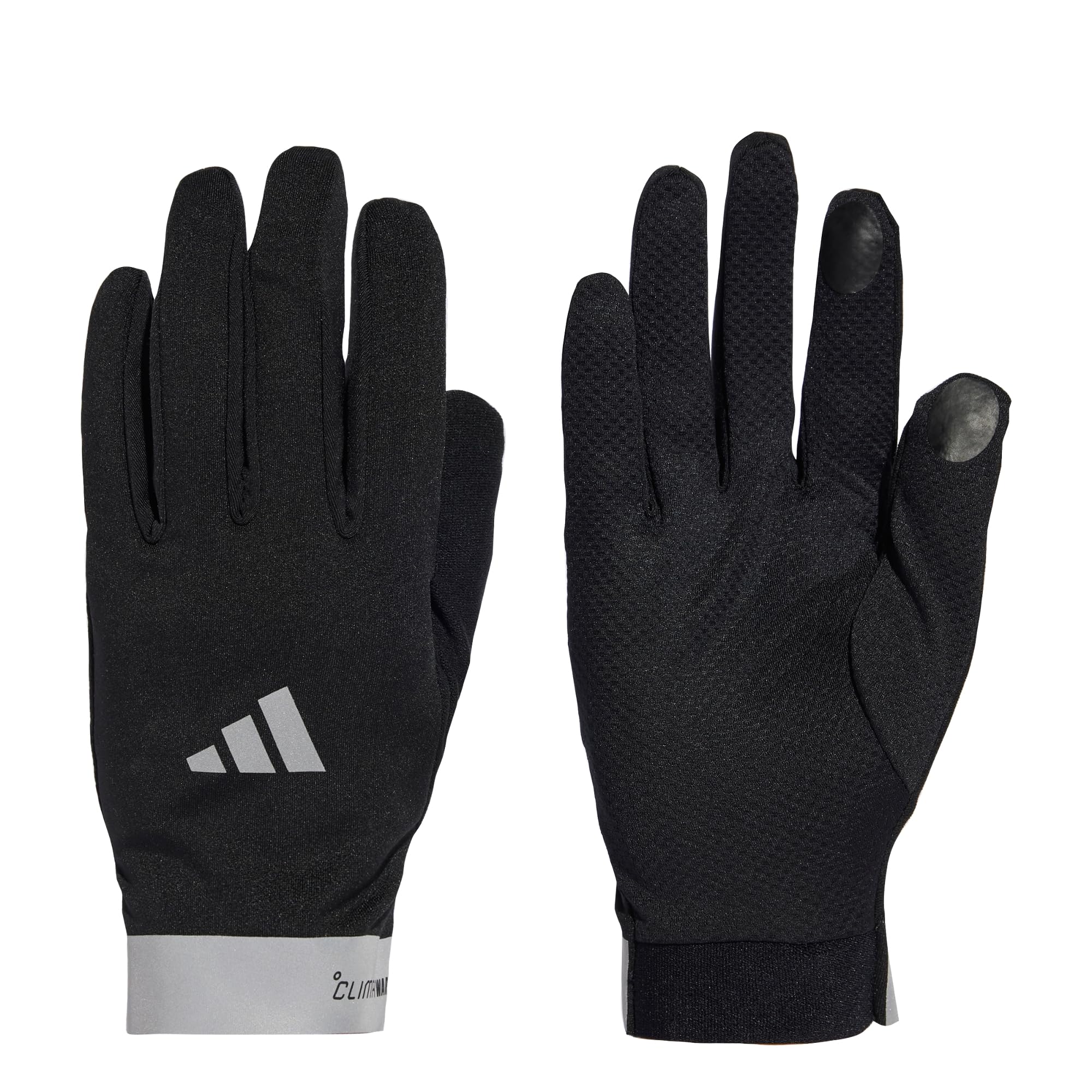 adidas Unisex Running Climawarm Gloves Gloves, Black, XL