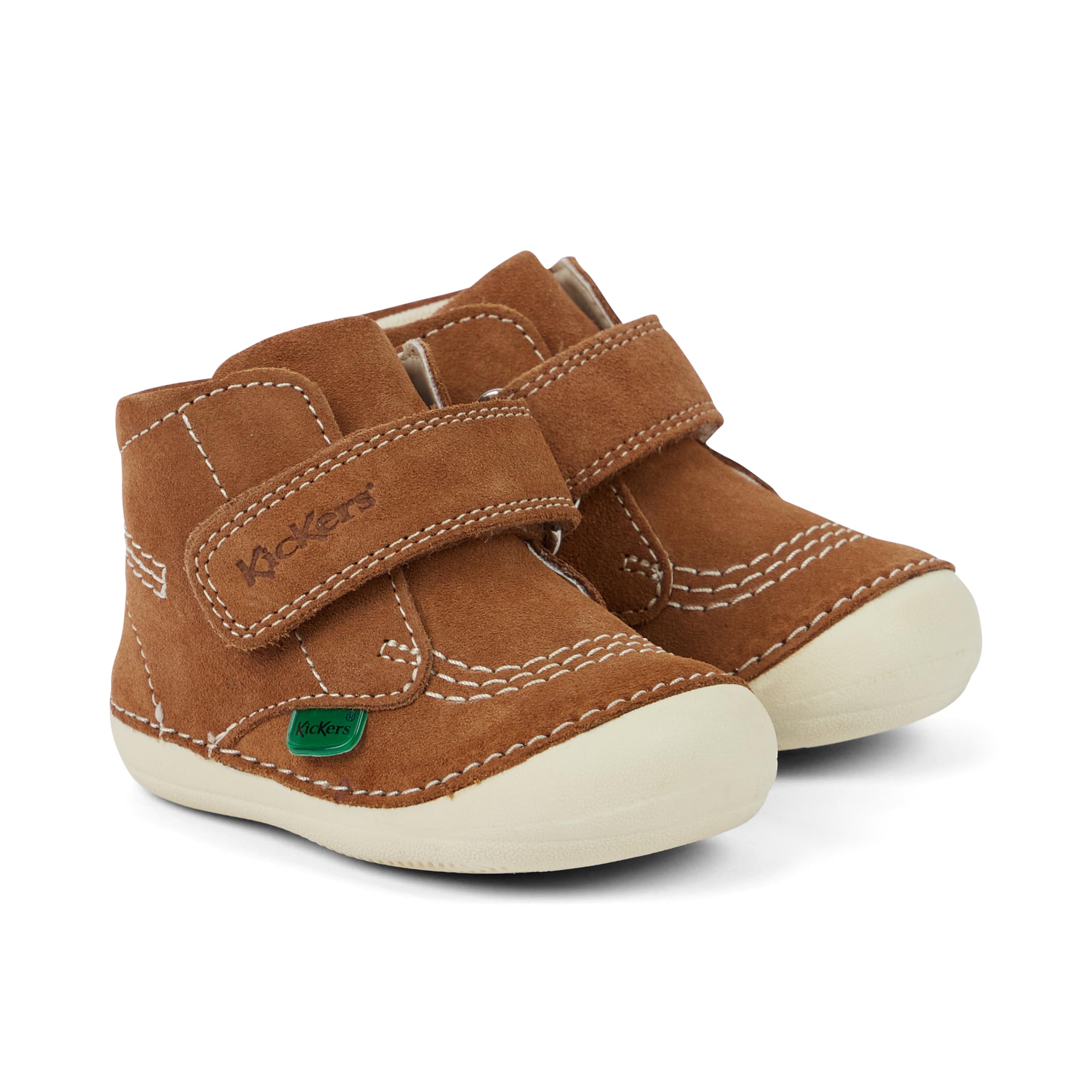 Kickers Softer Hi Boots | Soft Sole | Easy Fasten | Comfortable | Cushioned BottesMixte bébé