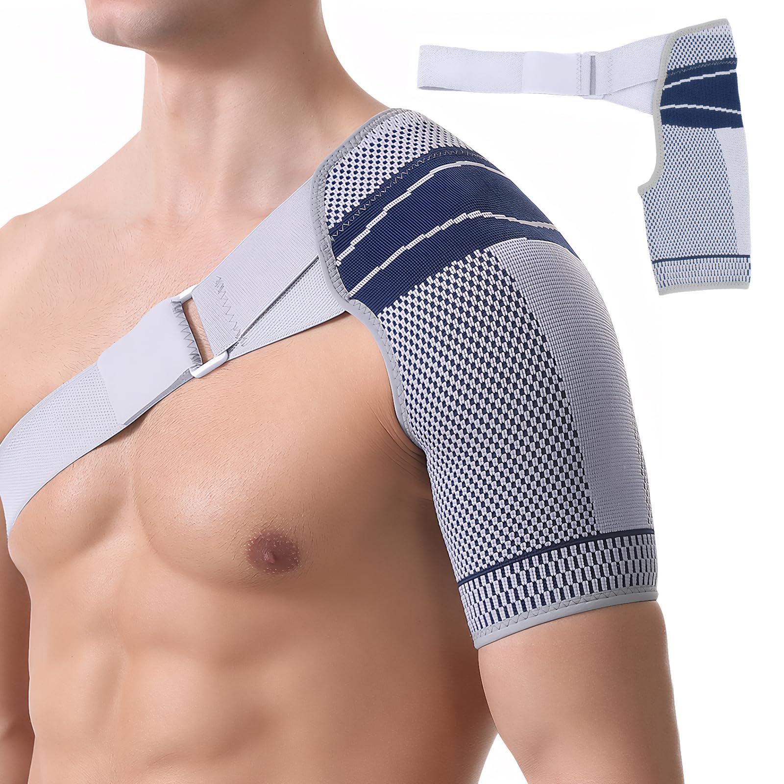 Epaule Droite Gauche Femme Attelle Epauliere Attelle Epaule Gauche Droite Homme Conception Ajustable Confortable Et Légère Idéale Pour Soulager Les Douleurs Et Les Blessures Liées Au Sport