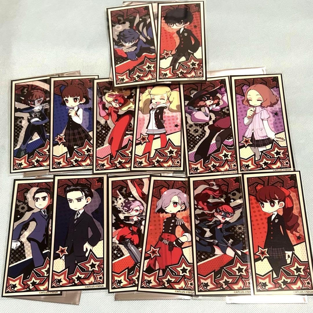 ペルソナ5 タクティカ 東京タワー　コンプ トレーディングクリアマーカー カード ペルソナ5 タクティカ 東京タワー コンプ トレーディングクリア