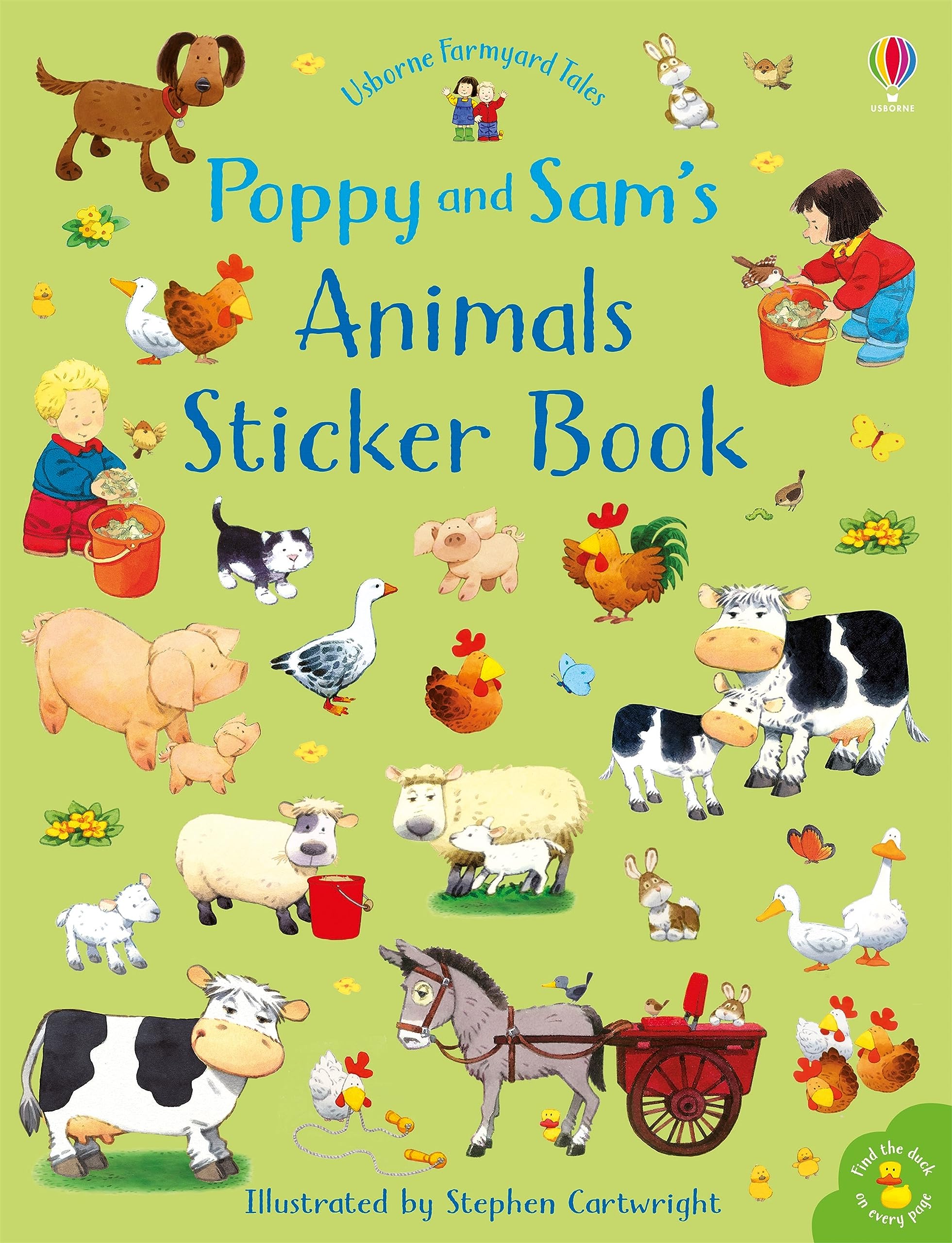 Poppy and Sam's Animals Sticker Book by Stephen Cartwright, S... - 9781474952774