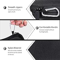 Vista 4 de co2CREA Carcasa rígida compatible con cámara digital CAMKORY/Lecran/KODAK PIXPRO/VAHOIALD/AiTechny, color negro