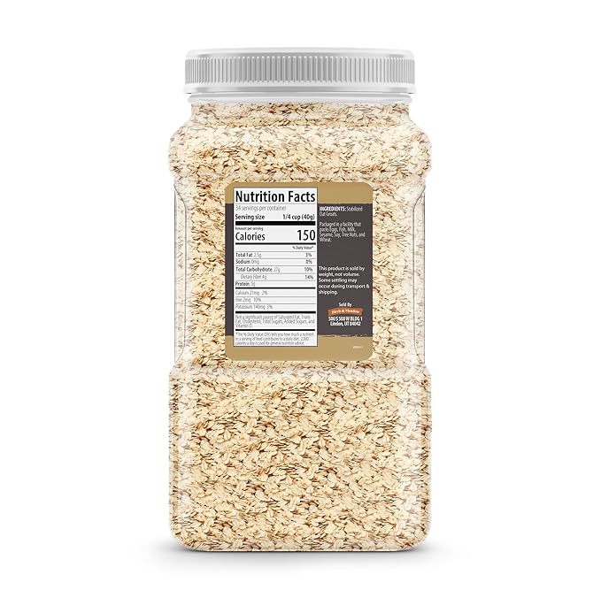 Birch & Meadow Avena Rápida, 1.36 kg, Grano Entero, Desayuno y Postre miniatura 2