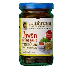 Mae Pranom Brand Vegetarian Thai Chili Paste 114g.