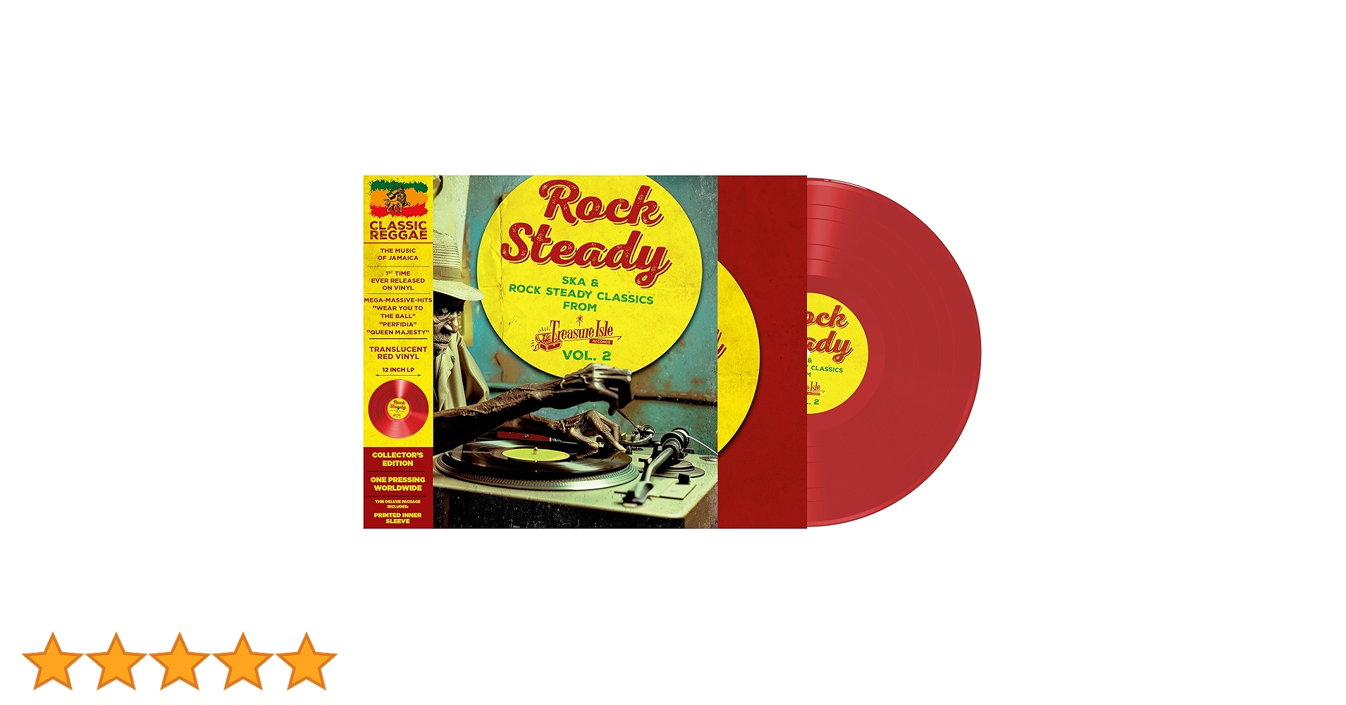 ジャマイカLP Various Rock Steady Beat: Treasure Isles Greatest Hits 101/2 Treasure Isle /00250 Rock Steady Beat: Treasure Isle's Greatest Hits – Vinyl (LP