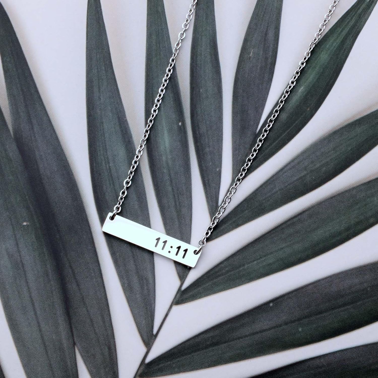 111 Angel Number Necklace Make A Wish Jewlery Numerology Jewelry - Image 3