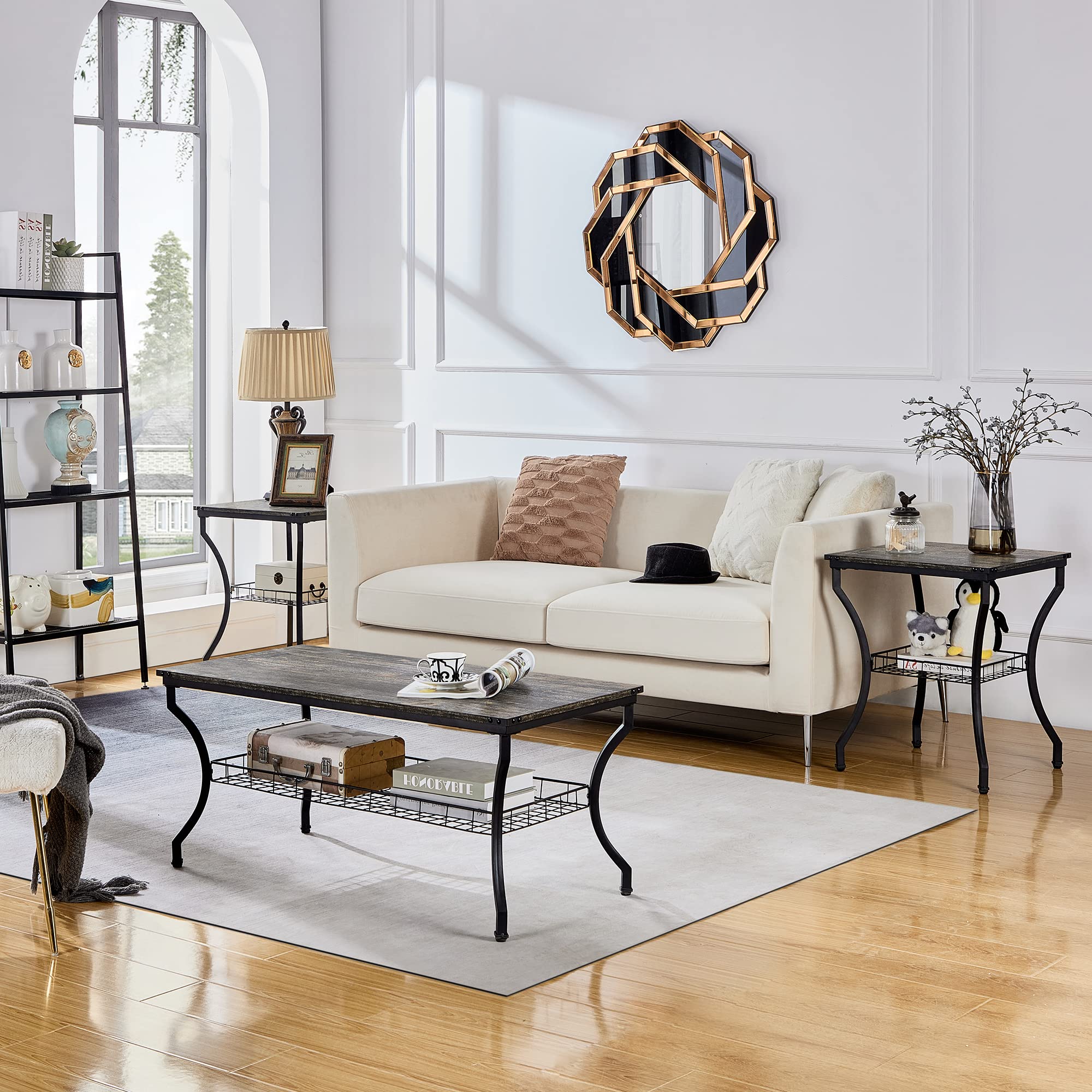 Coffee Table Set Of Pieces Living Room Coffee Table Set With