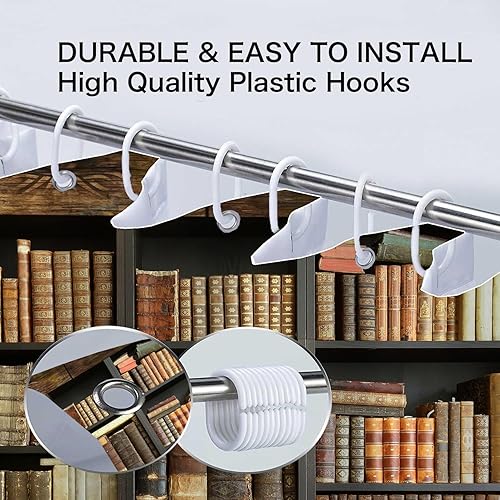 Miniatura 10 de Divertida cortina de ducha de vaca de las tierras altas para baño, cortinas de ducha rústicas de ganado y vida silvestre, girasoles amarillos,