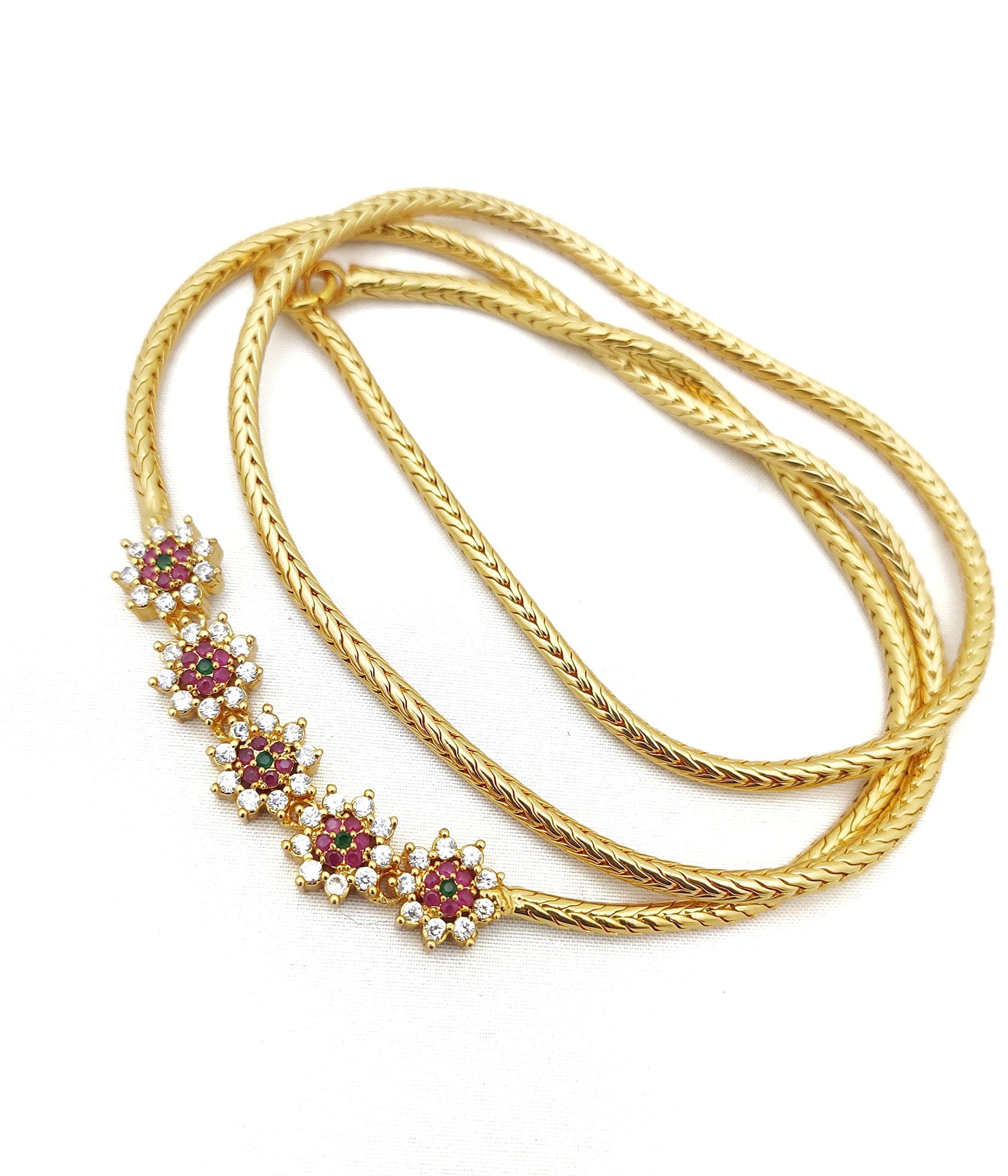 See full amazon price history chart for Hanaa One 1 Gram Gold Micro Plated Mugappu Chain for Women and Girls 26 Inches Hanaa One 1 Gram Gold Micro Plated Mugappu Chain for Women and Girls 26 Inches (B09SKYFQM3) Amazon Price History, Amazon Price Tracker