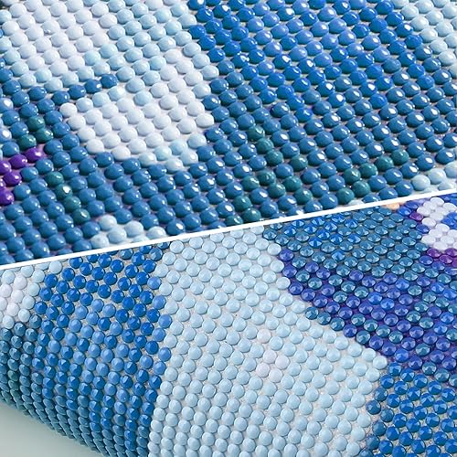 Miniatura 4 de GOGHSCEK Kit de pintura de diamante 5D para adultos, pintura por números para adultos, pintura de diamante de taladro completo, arte de paisaje de