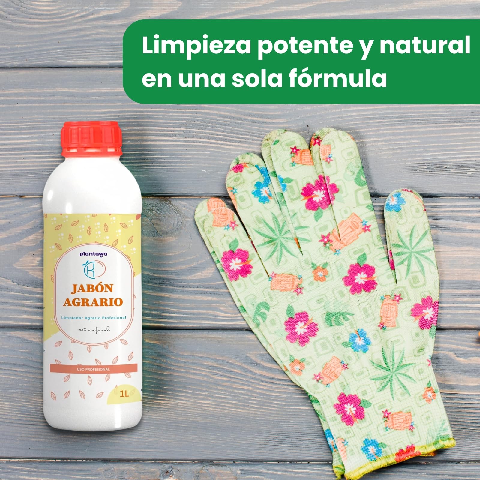 PLANTAWA Savon de Potassium 2x1L| Savon Agricole à Haute Concentration pour la Lutte Contre les Parasites et les Insectes | Savon Insecticide | Savon Noir pour vos Plantes et votre Jardin