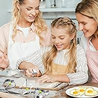 Vista 8 de Moldes de huevo moldeador de huevos para hacer panqueques con asa, 6