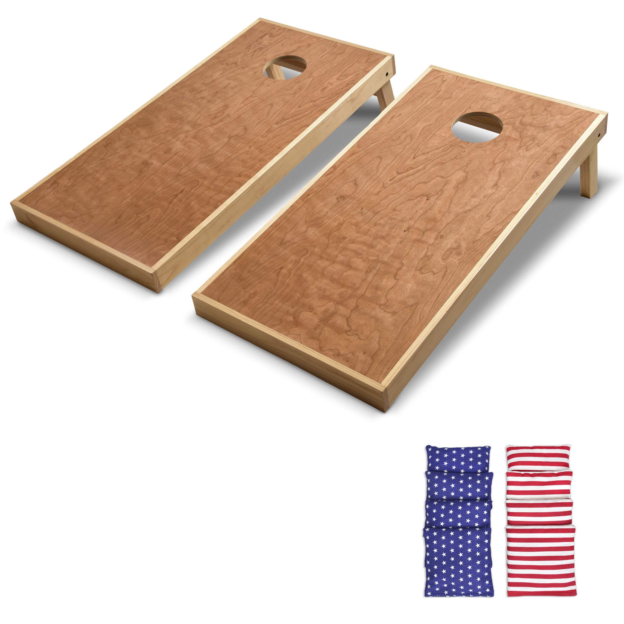 GoSports 4 ft x 2 ft Commercial Grade Cornhole Boards Set