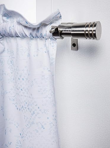 Miniatura 7 de Maison d' Hermine Juego de cortinas de cocina para ventanas 100% algodón Juego de cenefas de cocina para el hogar 2 niveles (71 cm x 91 cm) y 1