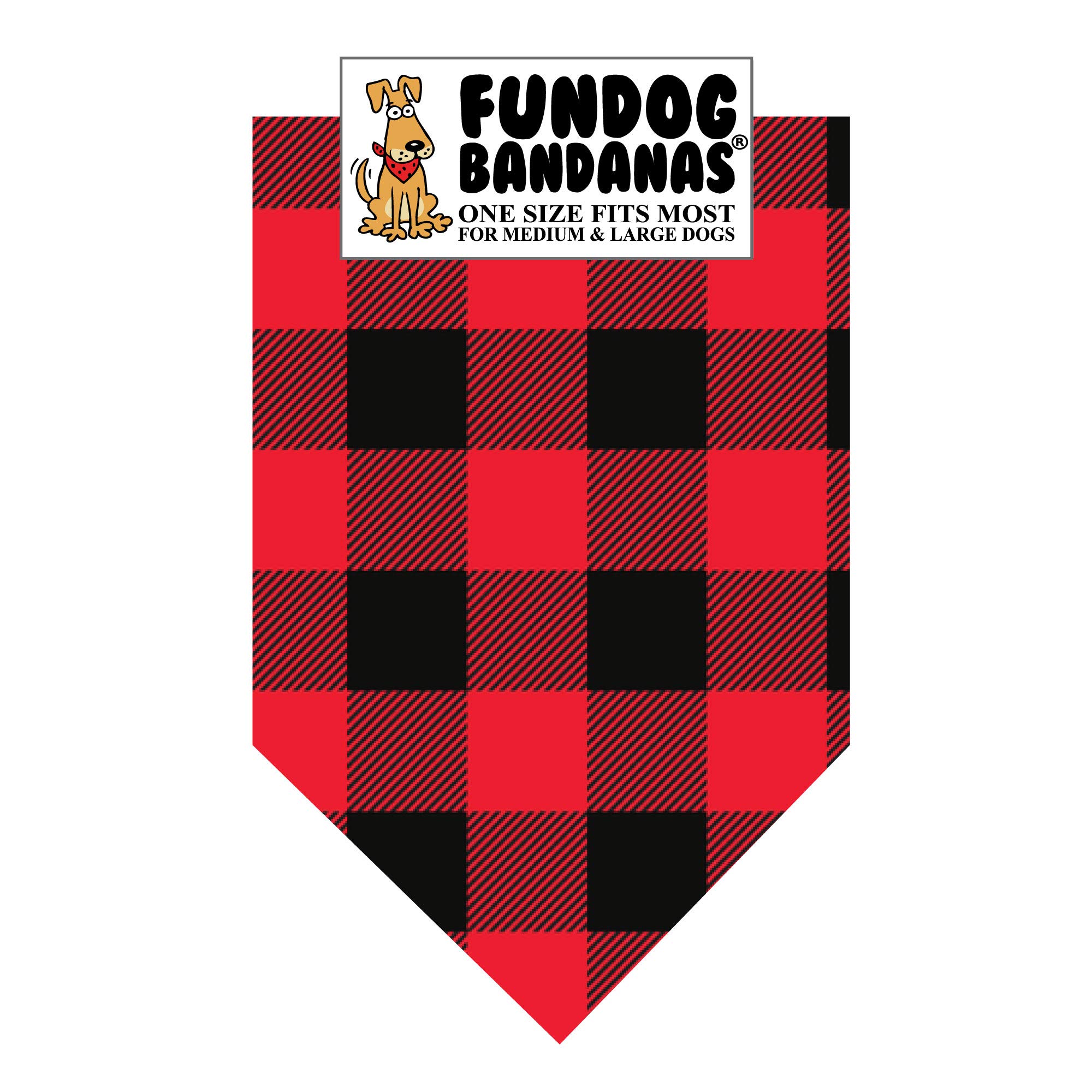 buffalo check bandana