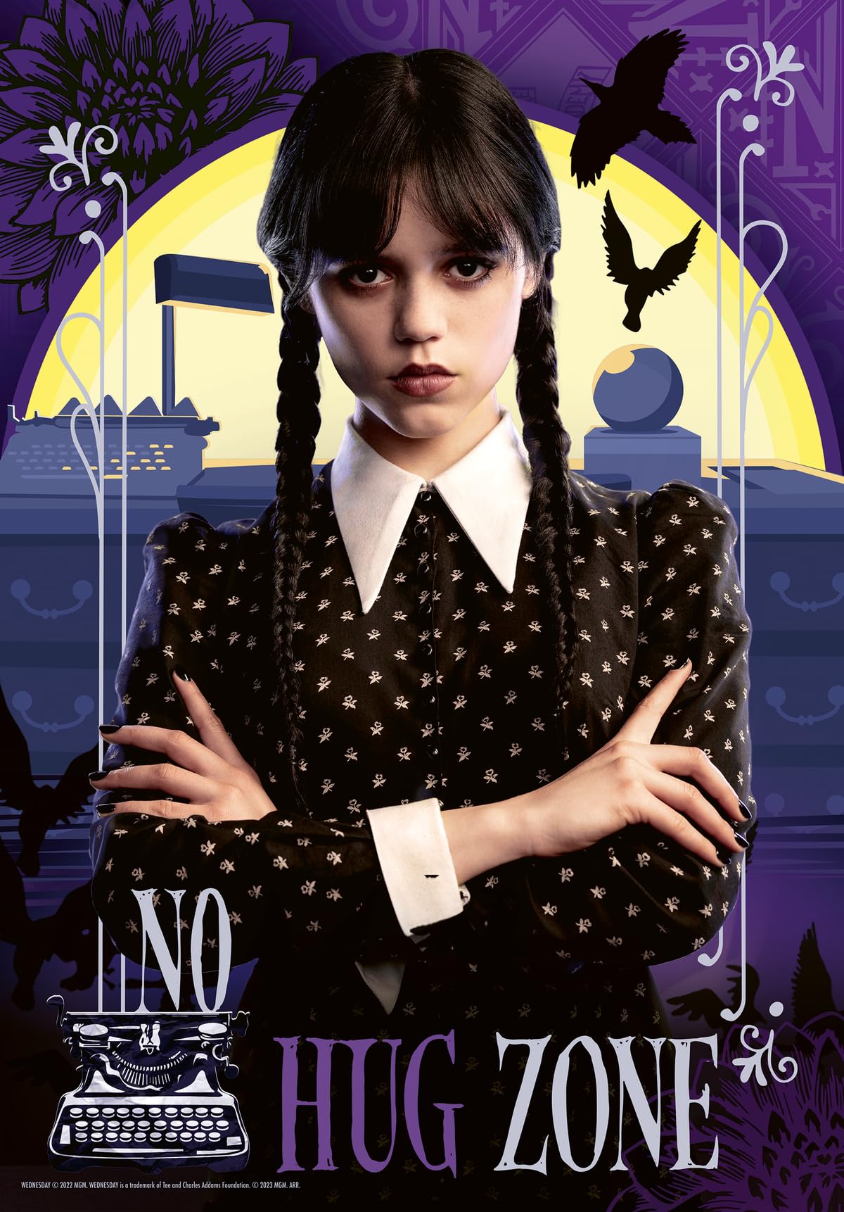 Ravensburger Wednesday Addams 300 Piece Jigsaw Puzzle for Adults and Kids Age 8 Years Up, Multicolor, 300 pieces, 39 x 27 cm - Image 3