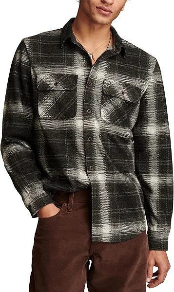 Lucky Brand Men's Brushed Jersey Shirt