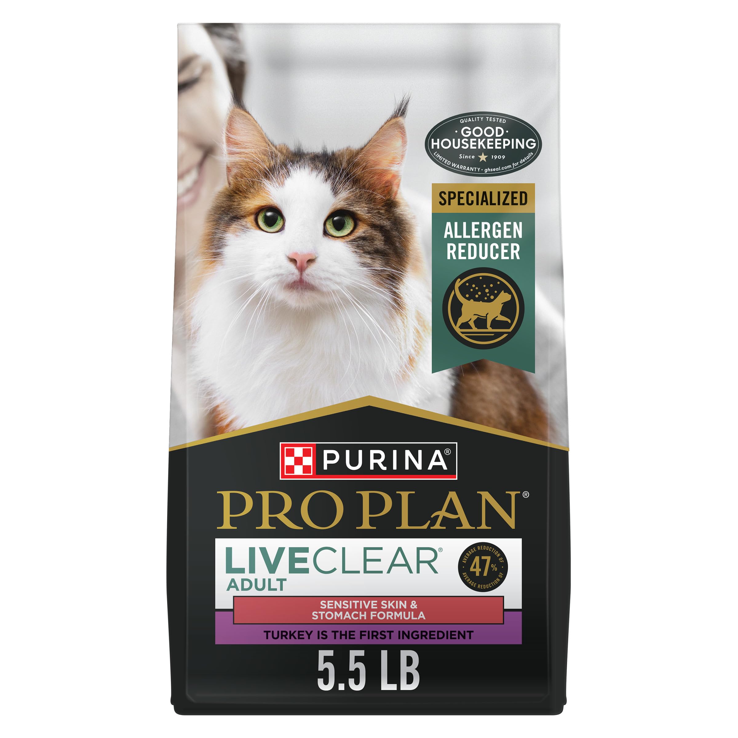 Purina Pro Plan LIVECLEAR Turkey and Oatmeal Formula