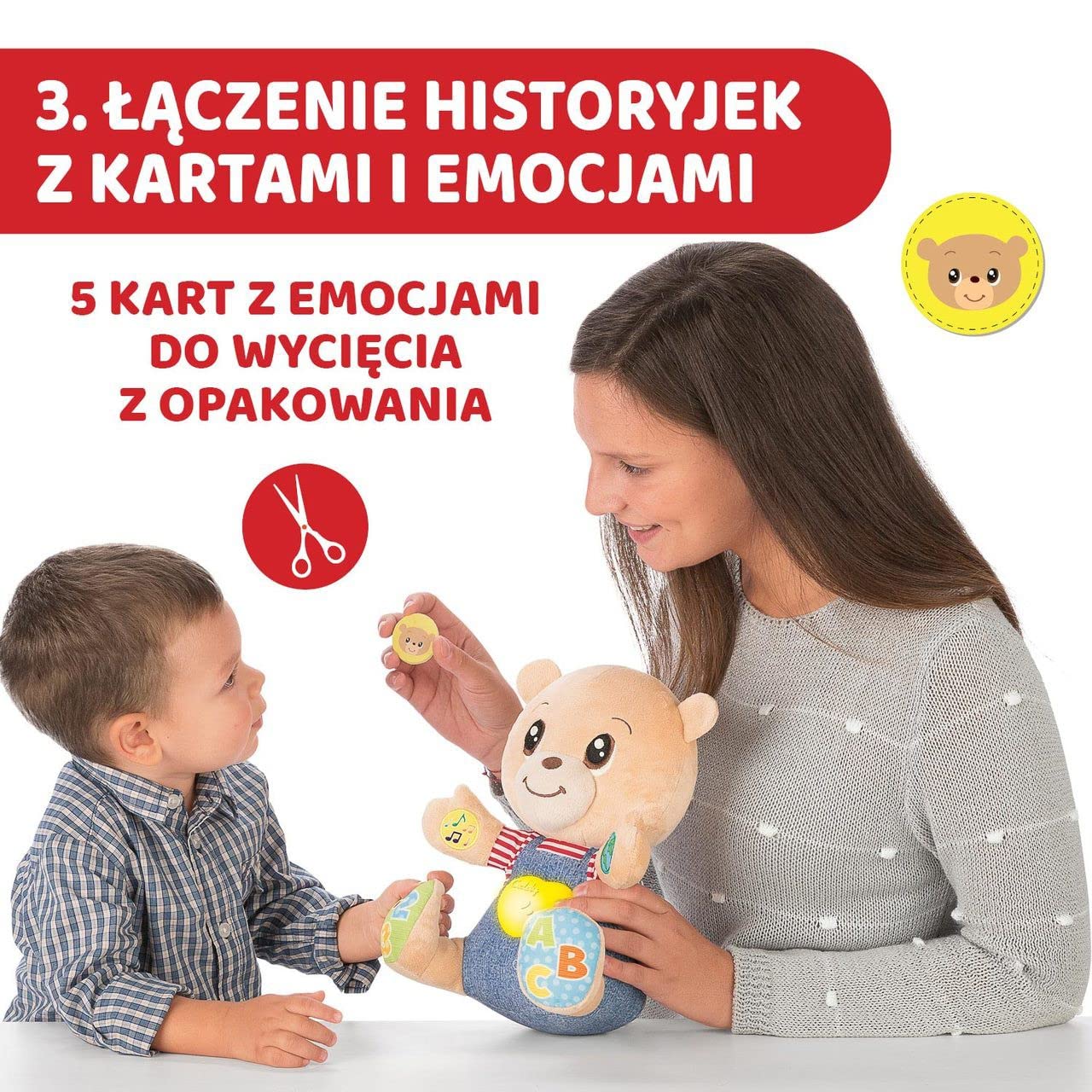 Chicco MiÅ› okazujÄ…cy uczucia PL/EN