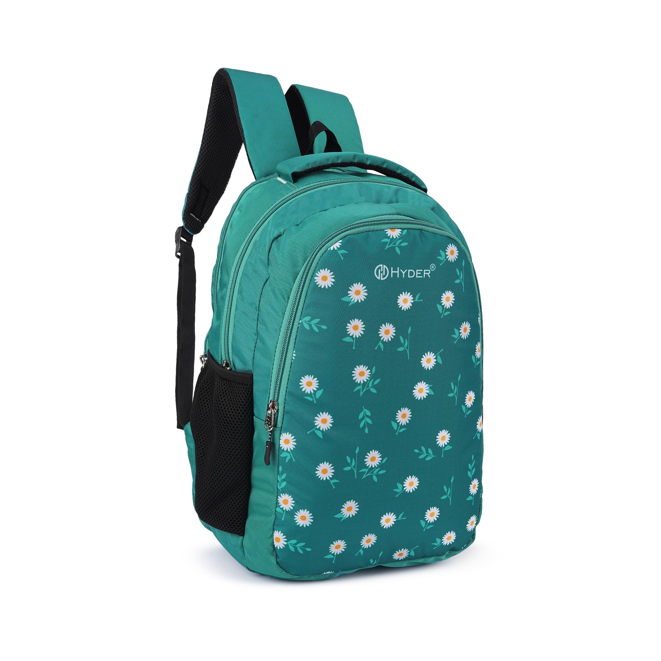 HYDER Bliss 30L Latest Cute and Stylish School Bag for Girls - Perfect for School, College, Office, Travel and Tution Durable School bags for Kids And Women | Perfect Girls Bag (Sea Green)