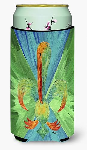 Vista 74 de Caroline's Treasures 8137LITERK Mardi Gras Fleur de lis Nation Botella de vino Hugger Botella Enfriador de Frigorífico Funda Abrazador Lavable a