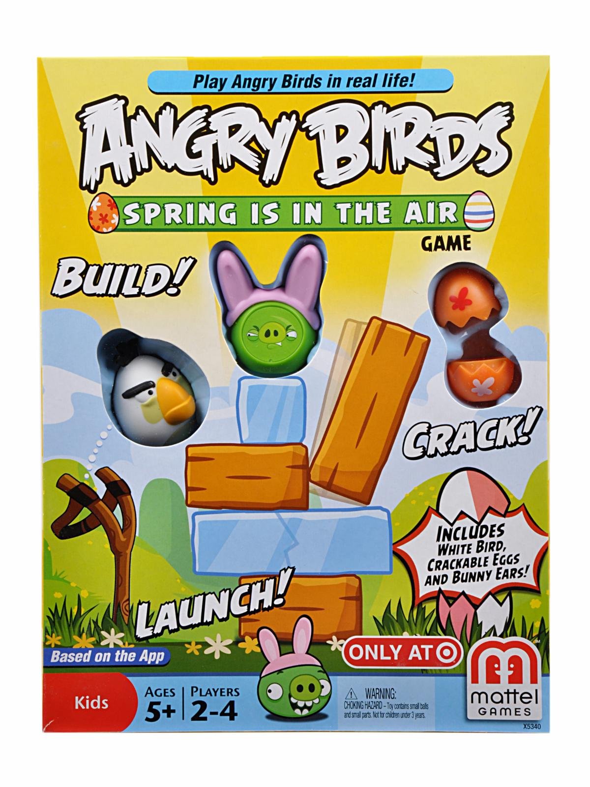Mattel Angry Birds Exclusive Board Game Spring is in the Air