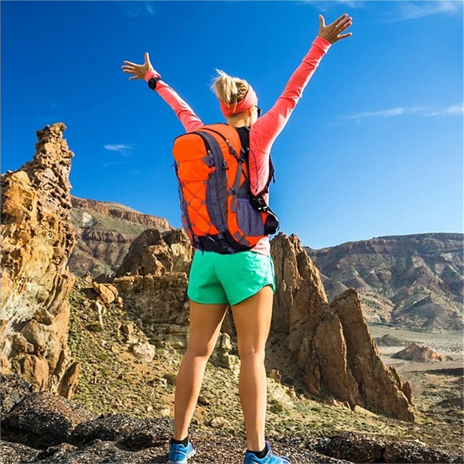 Mochila Trekking Mochila de almacenamiento for senderismo, resistente, 40 litros, for viajes, táctica, trekking, montañismo, y acampada