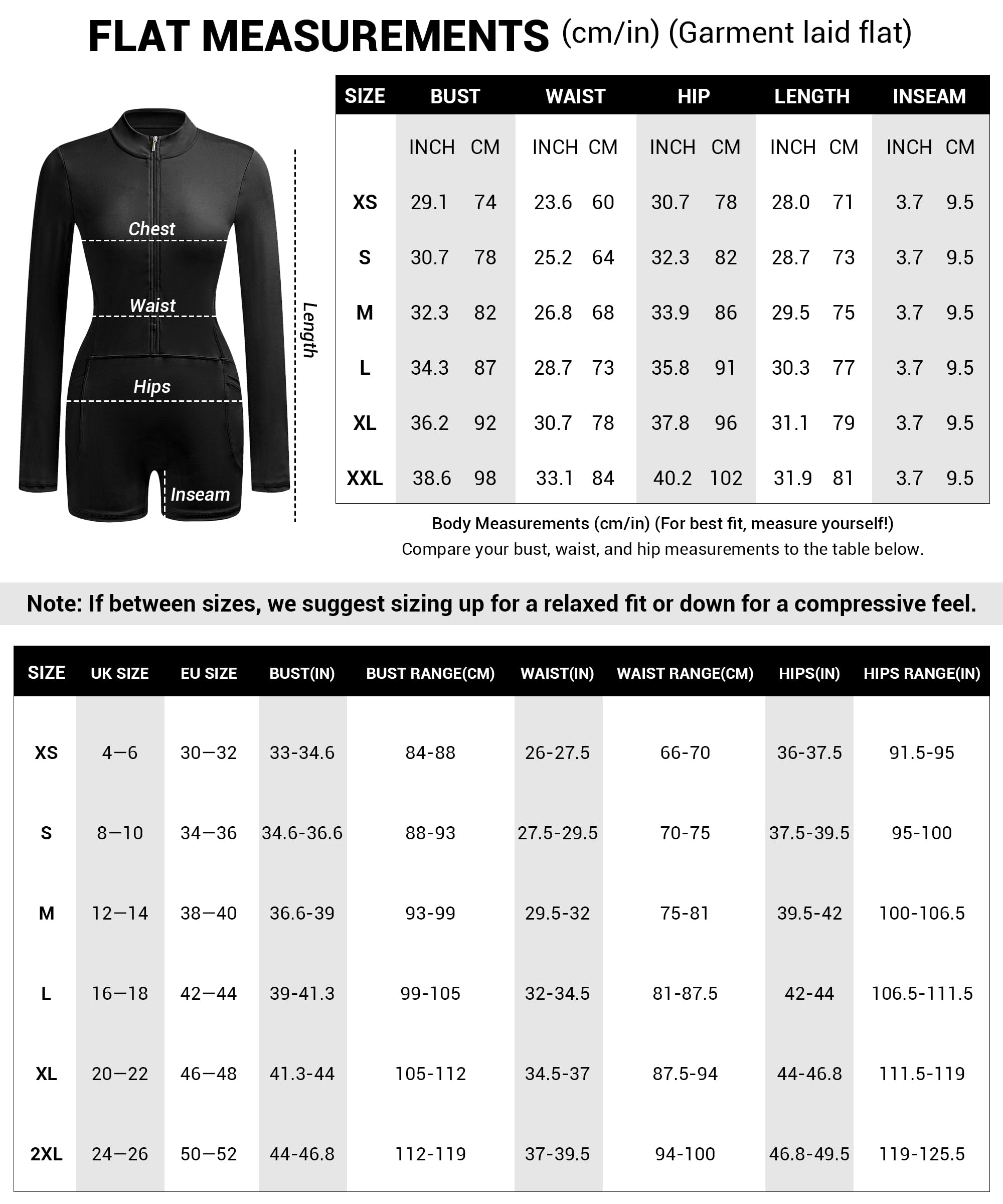 STARBILD Combinaison Court Sport Dos Nu Push Up pour Femme avec Poches, Combishorts avec Fermeture Éclair à Manches Langues, Zipper Jumpsuits Short pour Yoga Fitness Pilates