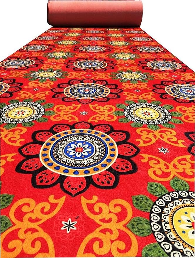 RUGS FOR HOME for Wedding, Stage, Exhibition, Party, Office, Hotels Decoration, Living Room and Wall to Wall Carpet Size 4 x 10 Feet