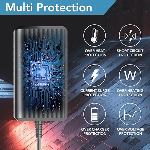 Miniatura 3 de Adaptador universal de 15 V para Theragun Mini G4 Theragun Prime Mini-PKG-US Mini-PKG-AU Brookstone Shiatsu arrancador de coche elevador de coche