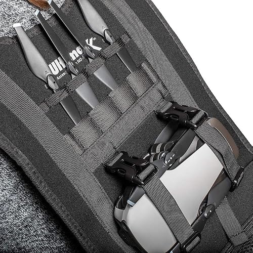 Miniatura 5 de Paquete de mochila con chaleco para drones DJI Mavic Air 2, Mavic 2 Pro/Zoom, Spark, Autel Drones