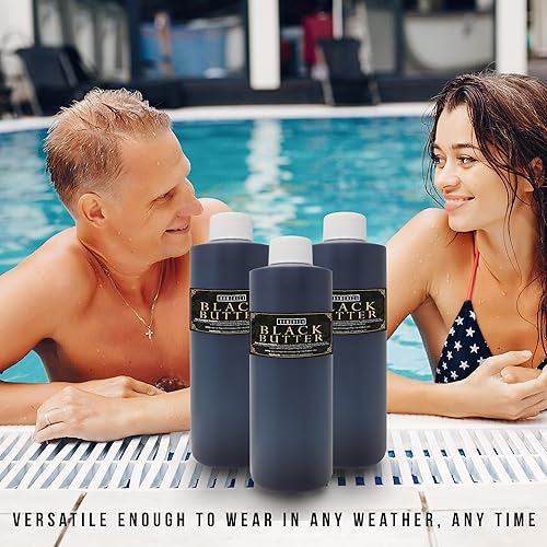 Miniatura 5 de ONISAVINGS Perfume fragancia perfumada de aceite corporal de mantequilla negra (variación) (botella de plástico de 1 oz, tapa blanca)