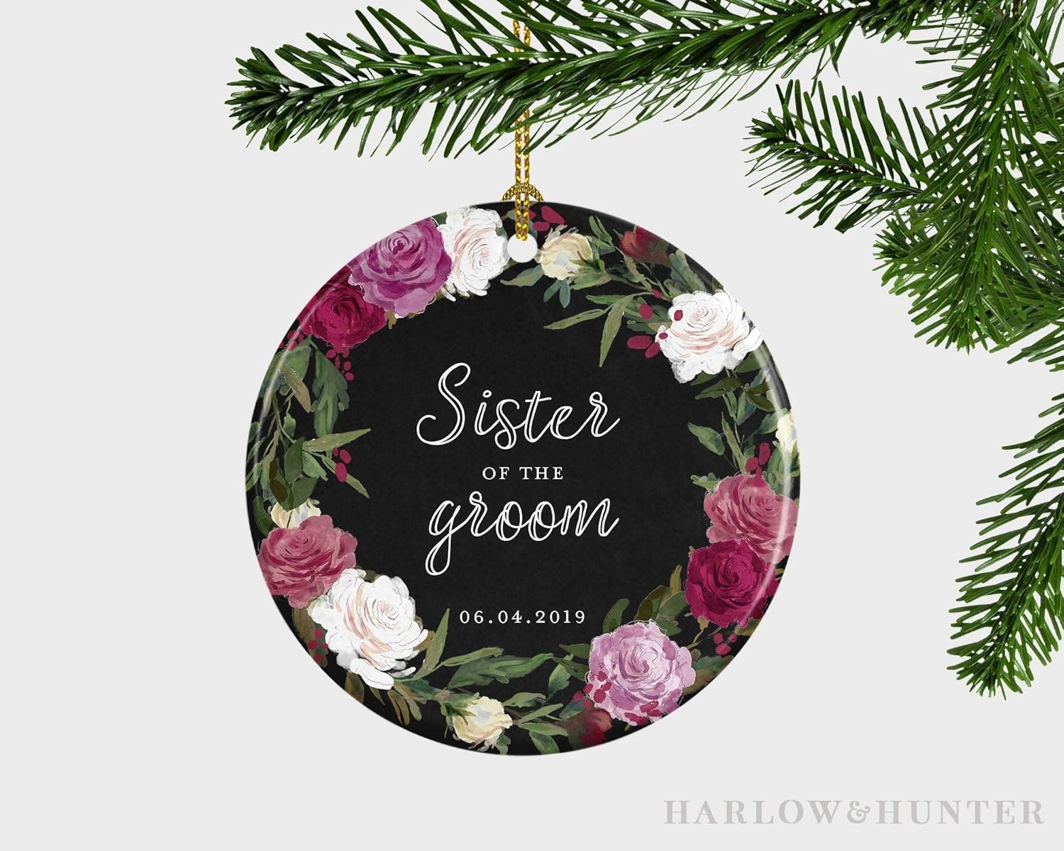 ornamento di Natale per la sorella