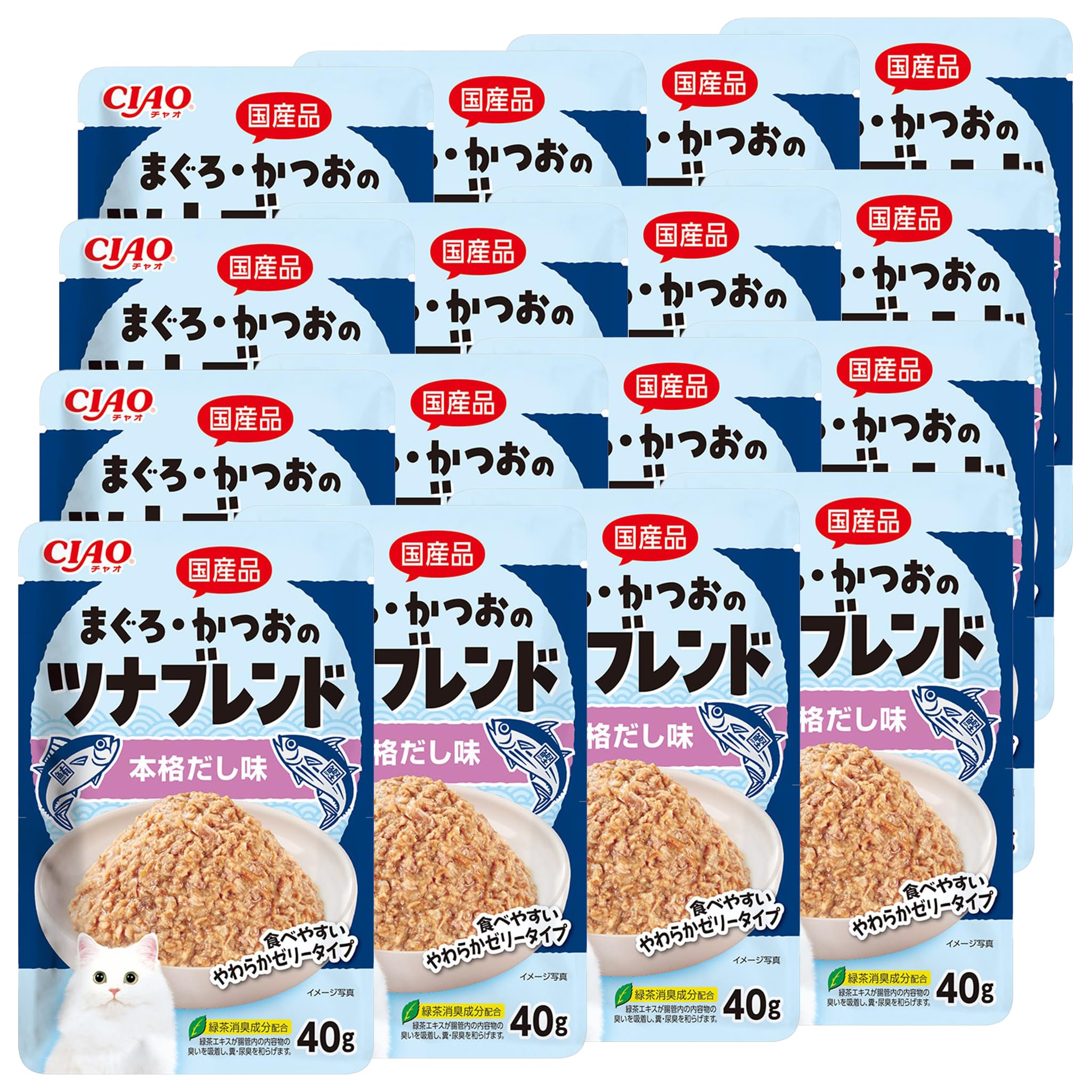 Amazon.co.jp: チャオ (CIAO) まぐろ・かつおのツナブレンド 本格だし