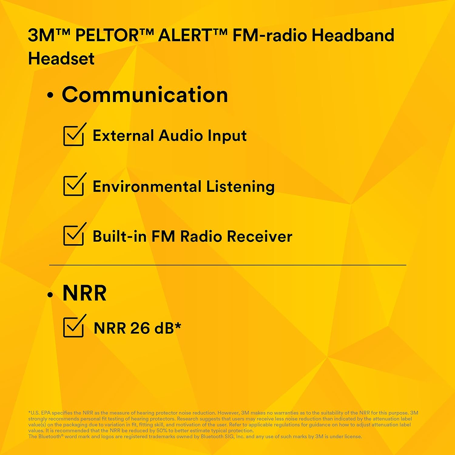 3M Headset,Over-The-Head,FM Radio Band