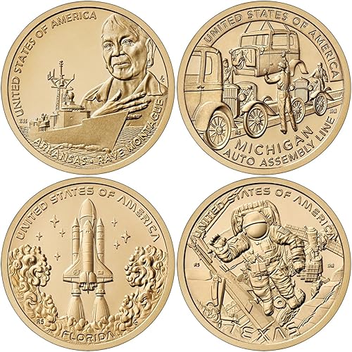 Miniatura 9 de 2018 D - 2025 D Mint First 29 Coins of American Innovation Dollars Uncirculated