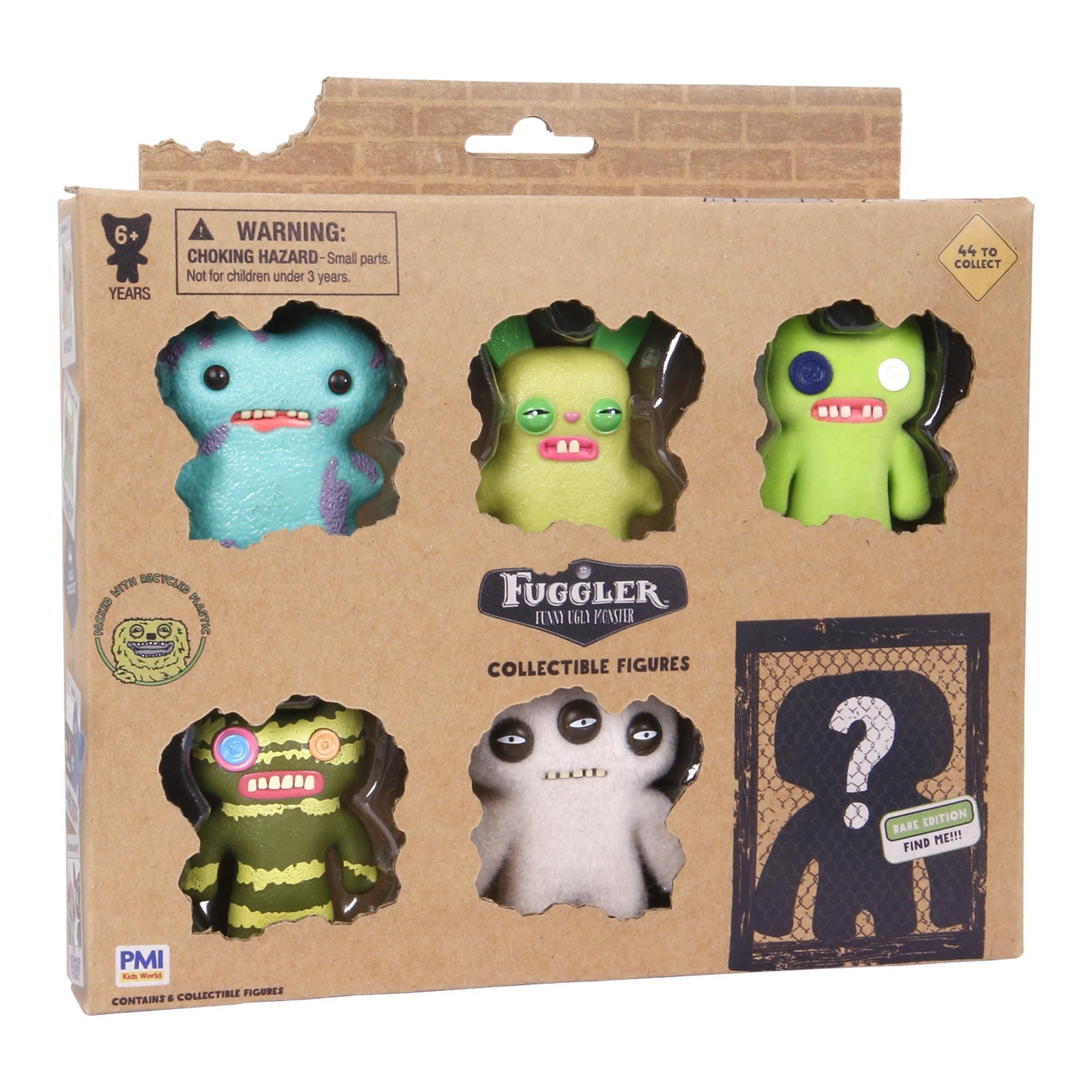Fuggler Borse cieche per bambini, confezione con 6 statuette da collezione Mystery Fuggler e molto altro ancora, divertenti mostri brutti per ragazze, ragazzi