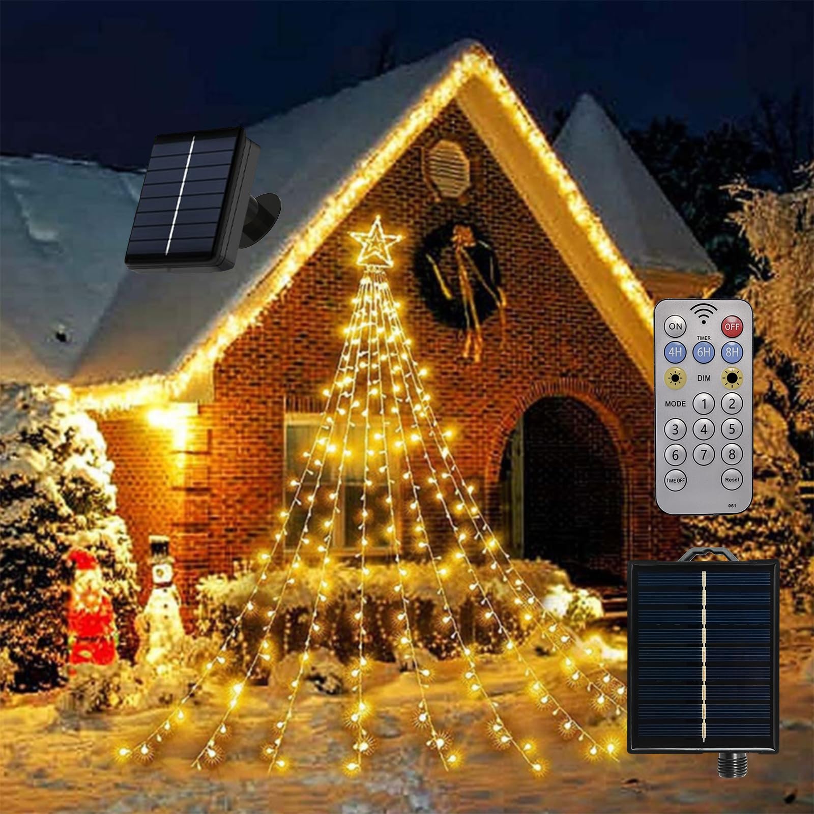 Amazon.co.jp: CHMKSTC LED イルミネーションライト クリスマスツリー