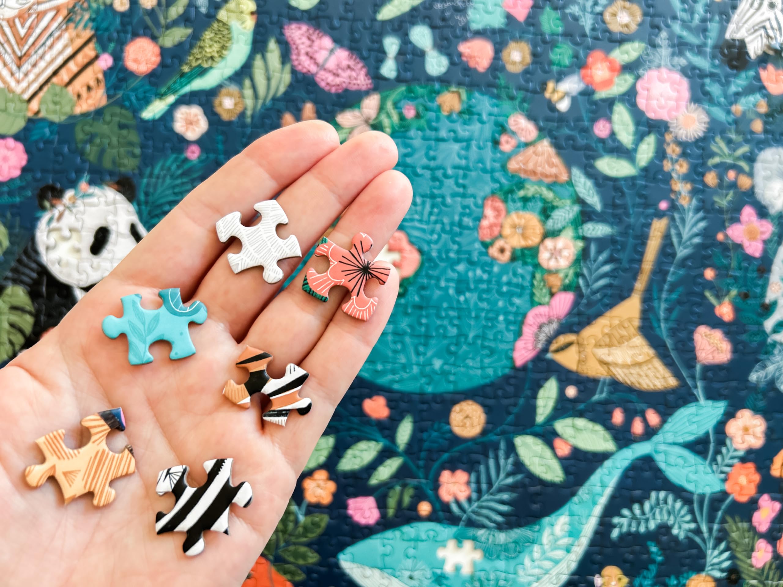 Elena Essex 1000 piece jigsaw puzzles for adults - Mother Earth/Jigsaw Puzzles for Adults 1000 / Adult Jigsaw Puzzles 1000 Pieces/environmental panda koala animal puzzle/Puzzles Size 70x50cm