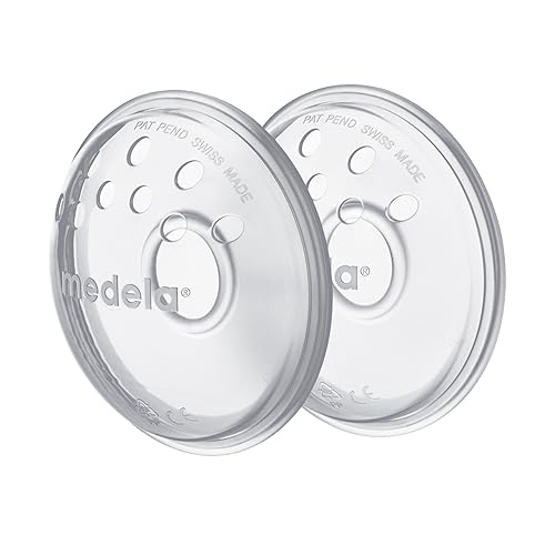 Medela SoftShells - Cáscara para pezones planos o invertidos cáscaras discretas para tu cuerpo único flexible y fácil de llevar hecho sin BPA Medela SoftShells - Cáscara para pezones planos o invertidos cáscaras discretas para tu cuerpo único flexible y fácil de llevar hecho sin BPA