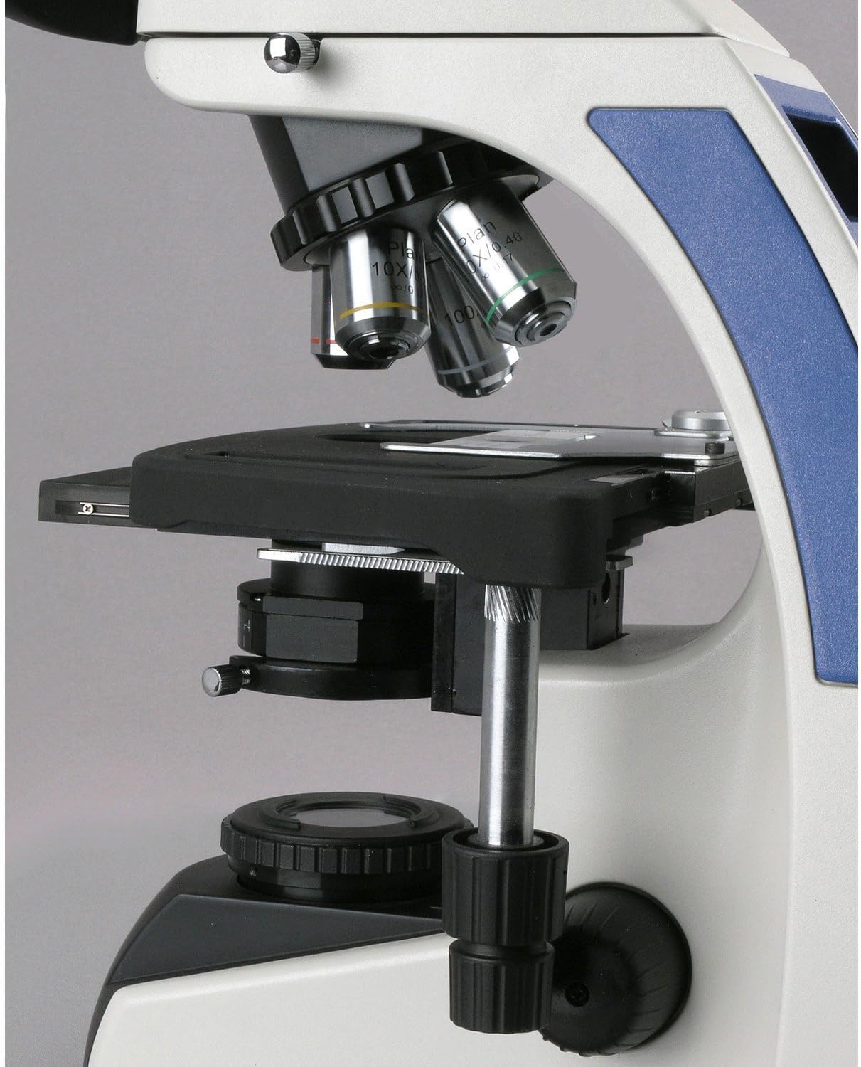 AmScope 40X-2500X Plan Infinity Kohler Laboratory Trinocular Compound Microscope