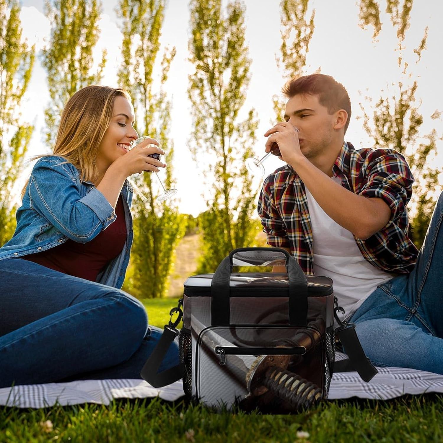 Japan Samurai Sword Cooler Bags Portable Soft Cooler Bag Lightweight Ice Chest Insulated Lunch Bags Camping Cooler Bag Cooler Lunch Tote Coolers for Picnic Travel Beach