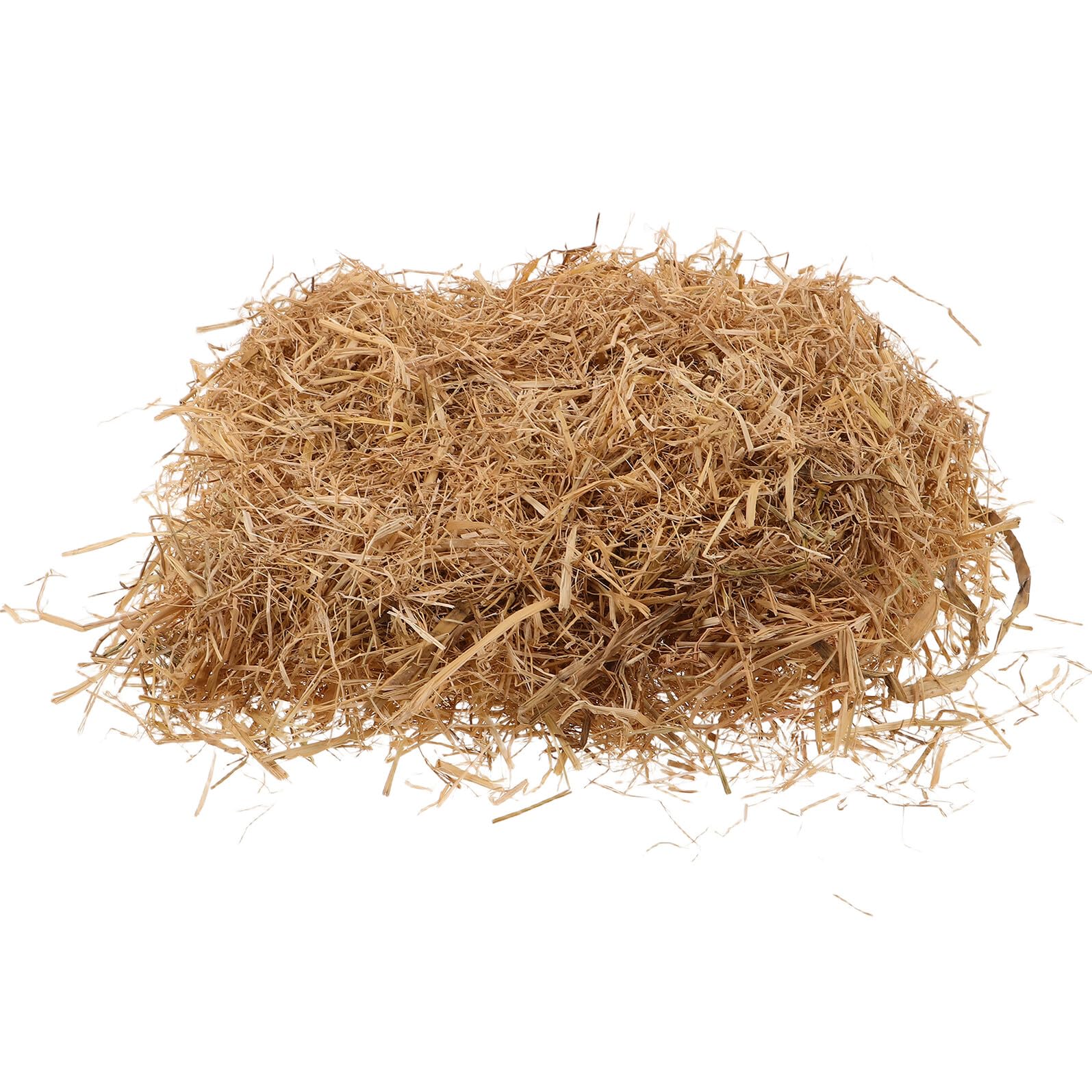 BESPORTBLE Trockenes Stroh Nistmaterial 05 kg Weiches Naturstroh für Kaninchen und Katzenställe Wärmende Wiederverwendbare Einstreu für Hühner und Kleintiernestern im Garten