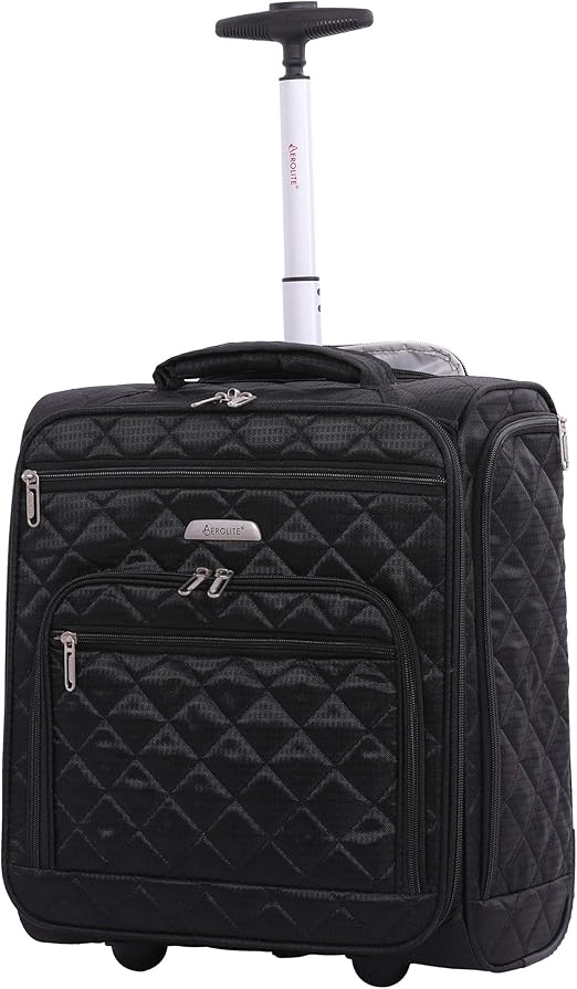 Aerolite Fits easyJet 45x36x20 New 2021 Hand Cabin Luggage Under Seat