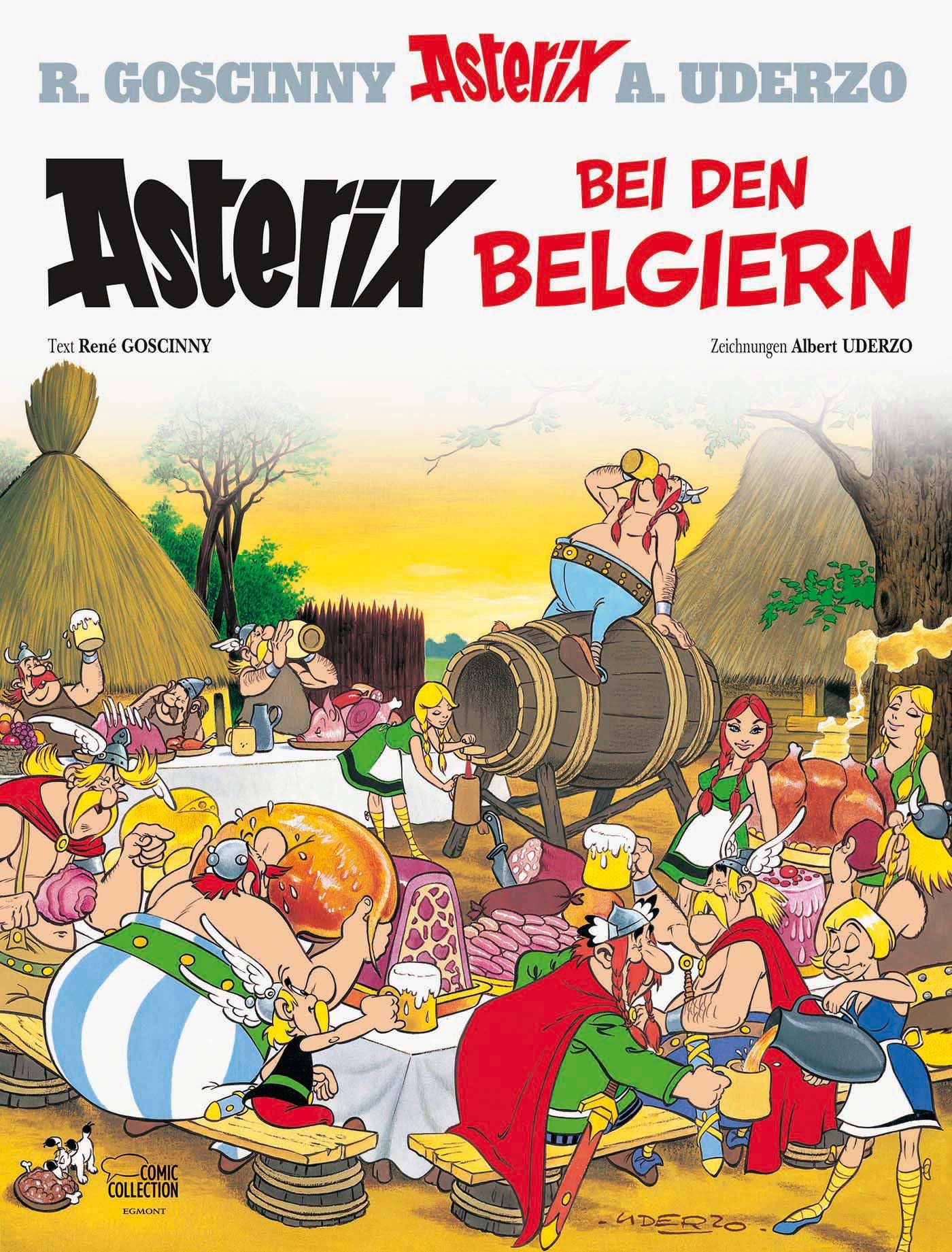Asterix in German: Asterix bei den Belgiern