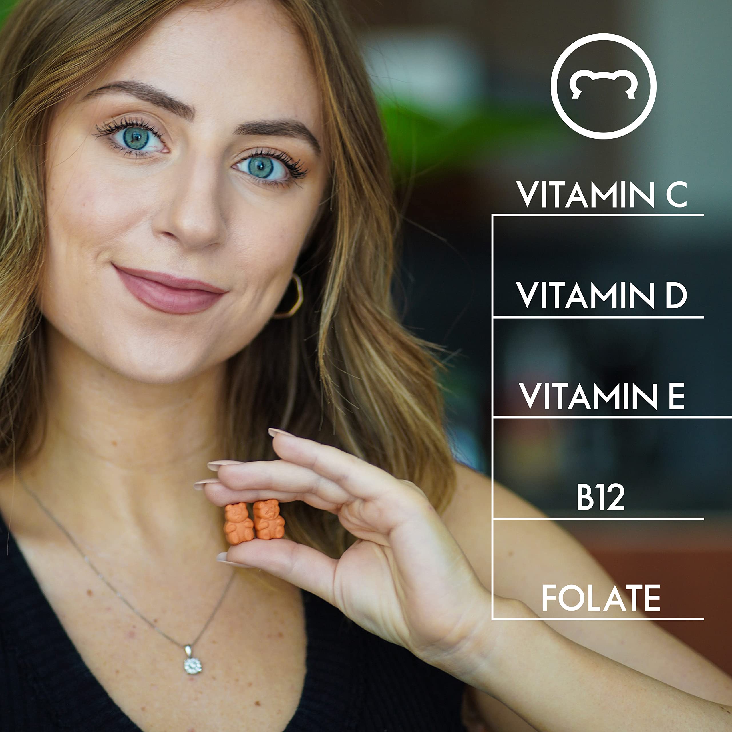 SugarBear ProCollagen, Vegan Collagen Gummies, Amino Acids with Glycine