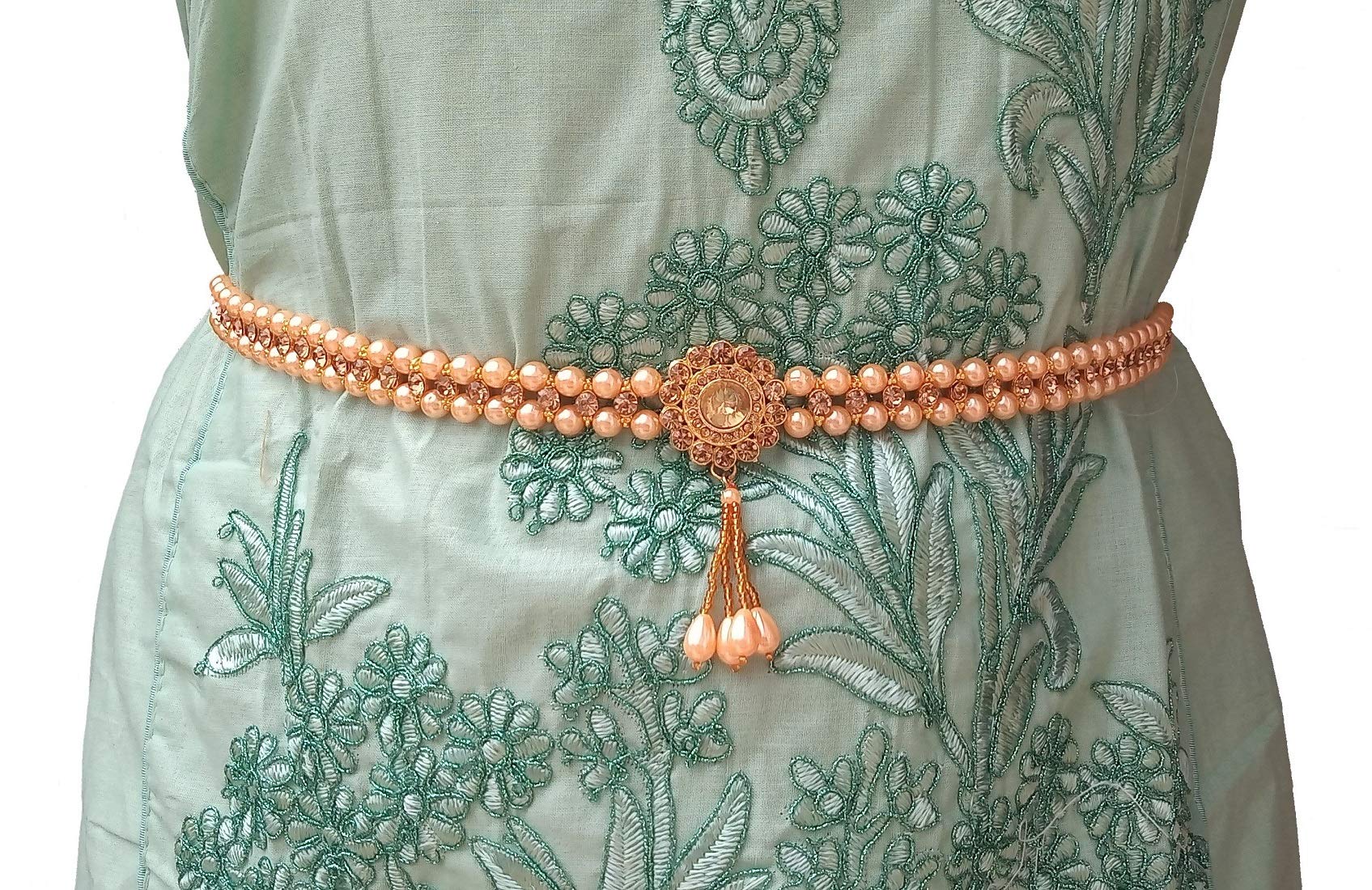 Valusha Fashion Kamarbelt with Pearls for Women (B08KJ4CHHQ) Amazon Price History, Amazon Price Tracker
