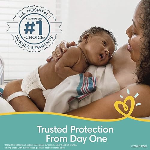 Miniatura 6 de Pañales tamaño 3 168 unidades - Pañales desechables para bebés Pampers Swaddlers suministro de un mes