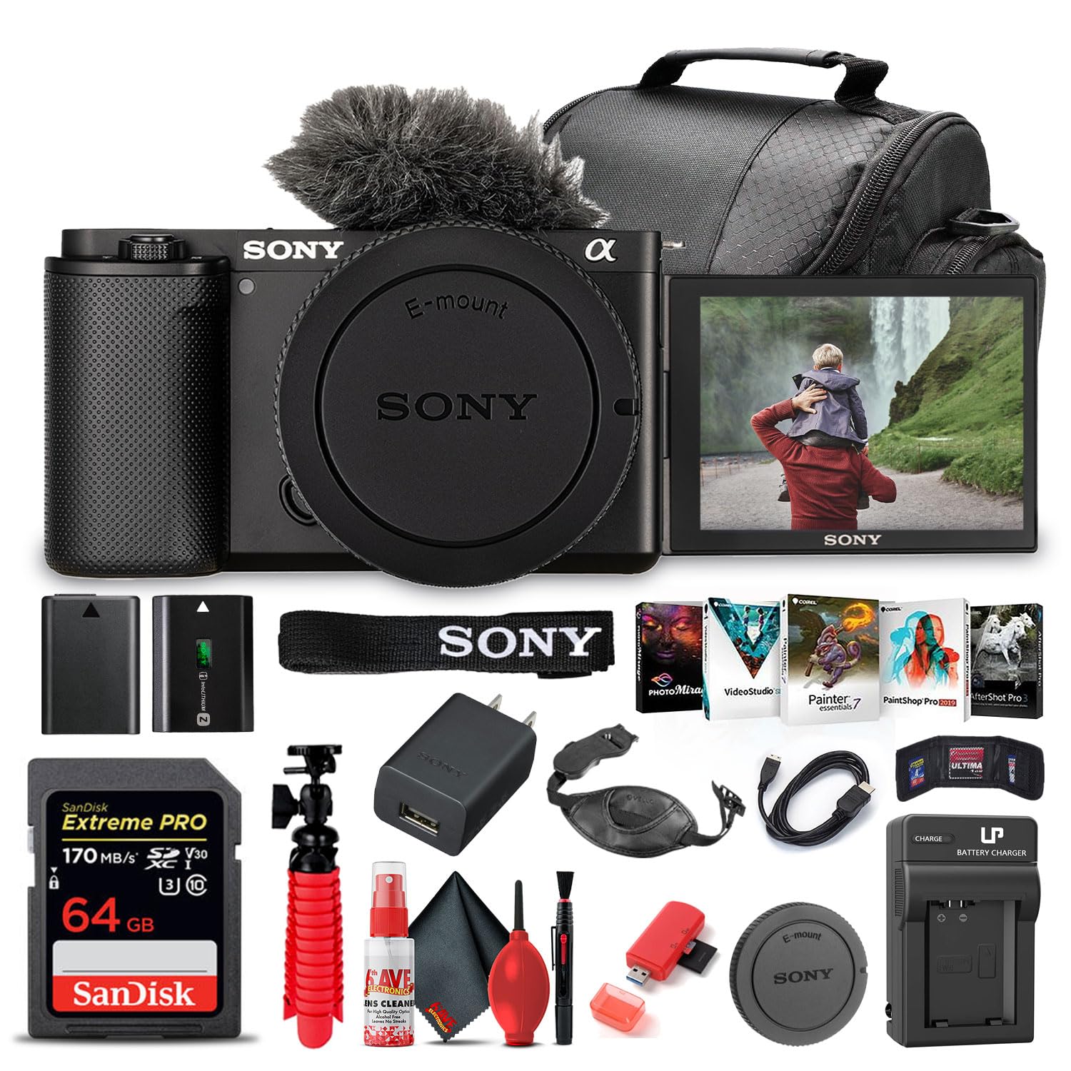 Amazon.com : Sony ZV-E10 Mirrorless Camera (Body Only, Black