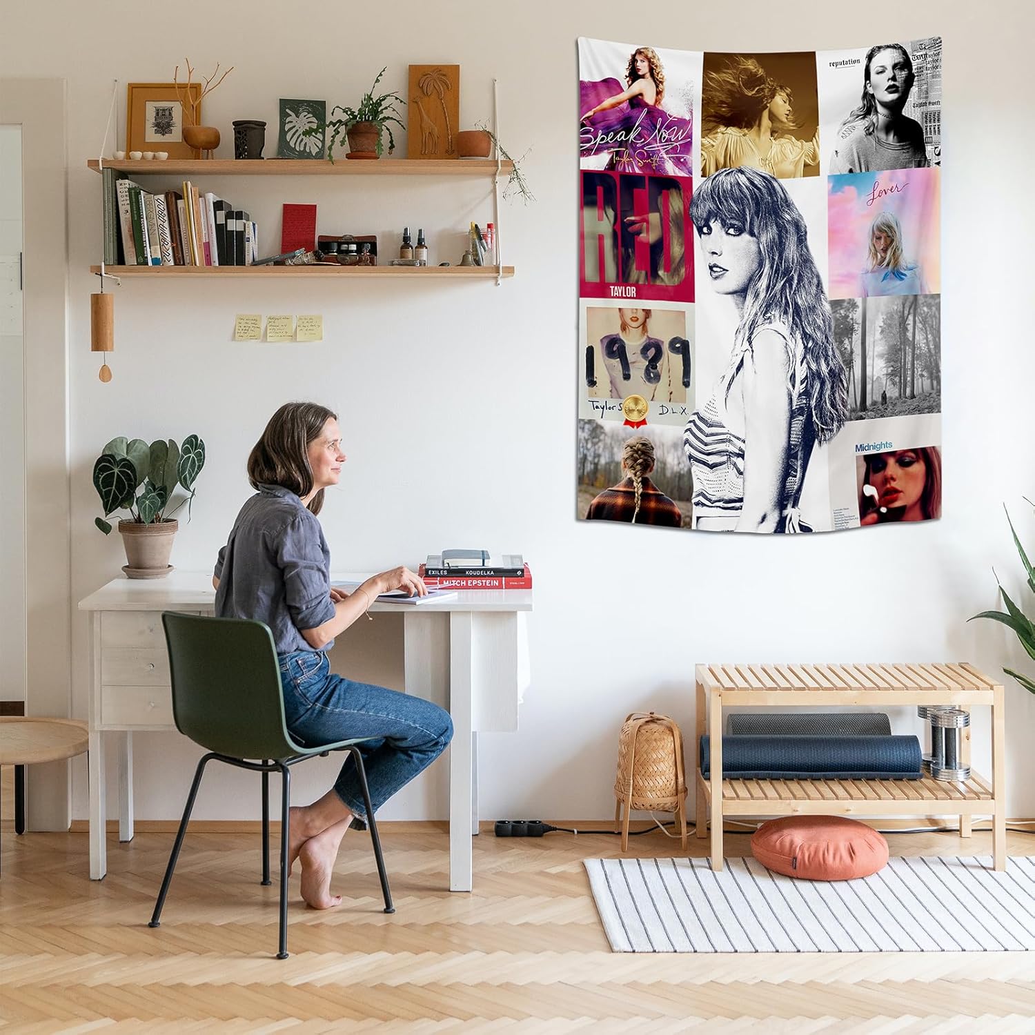 Taylor Music Tapestry ERAS Tour Swift Albums Tapestries sold by Halfway